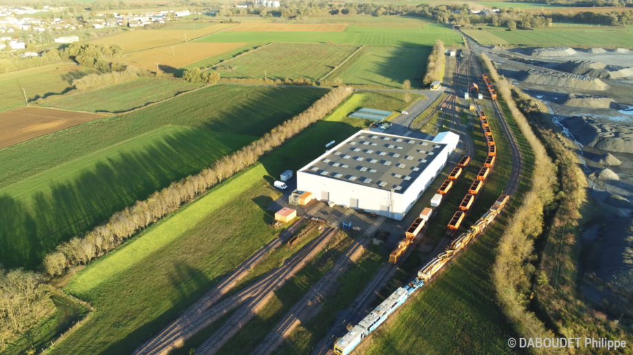 Saint varent photo vue aerienne